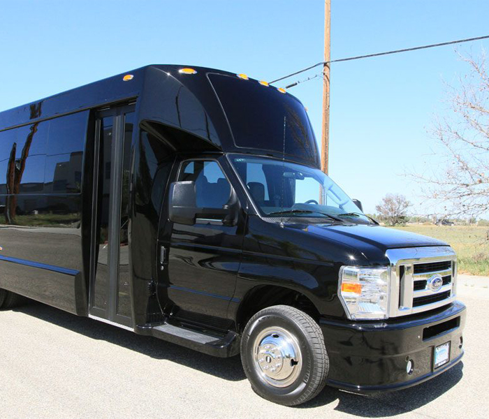 Flexible charter bus