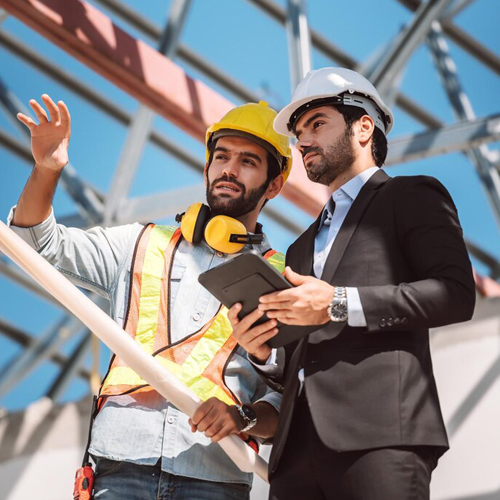 transportation of construction worker